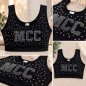Preview: MCC Top Crop Sport Doppelpunkt - einseitg bedruckt